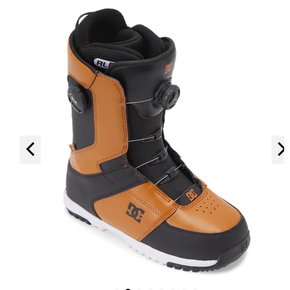 DC Control BOA Snowboard Boots Men's 8 Wheat Black NEW Winter Outdoors Snow